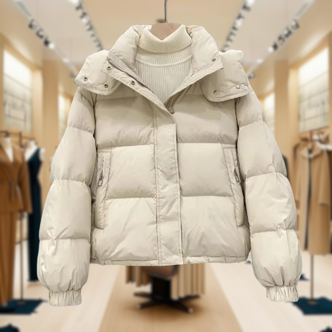 Aurora™ - Luxury Quilted Hooded Jacket
