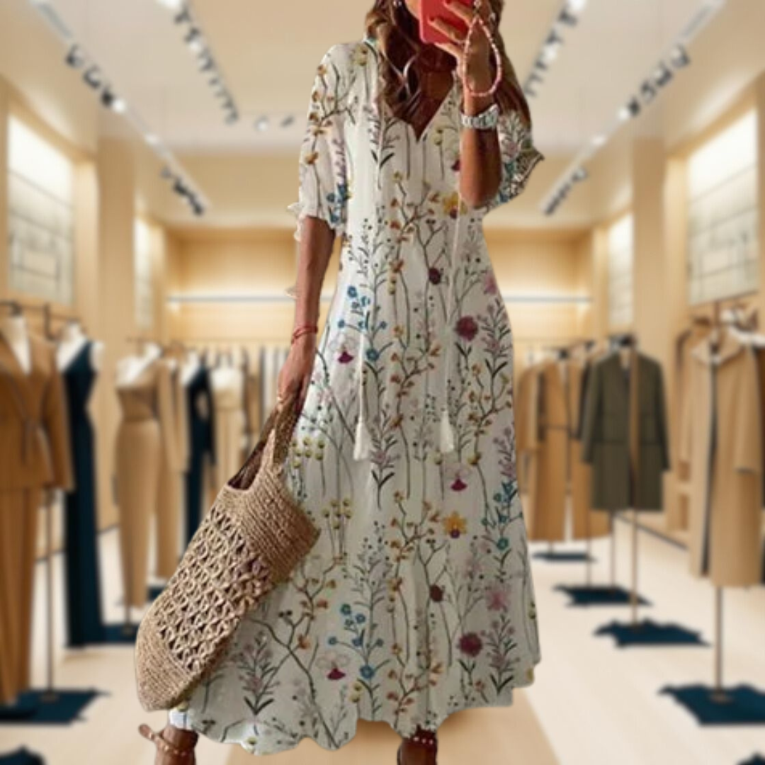 Fleur | Luxurious Casual Maxi Dress