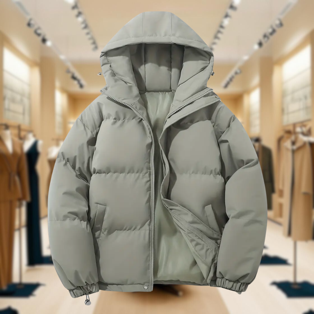 Anna | Forest Winter Jacket with Hood