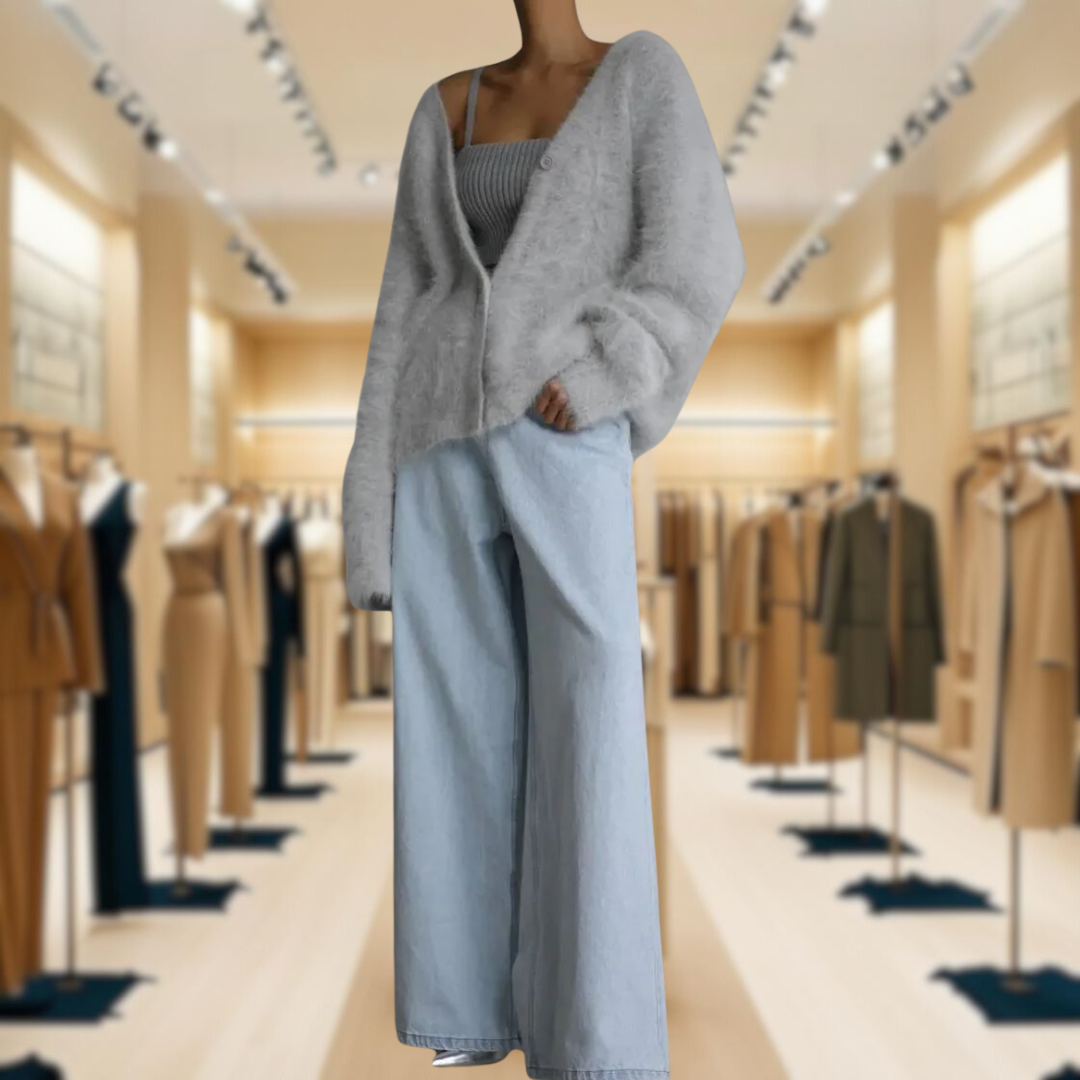 Eva™ | Comfortable Fur Cardigan