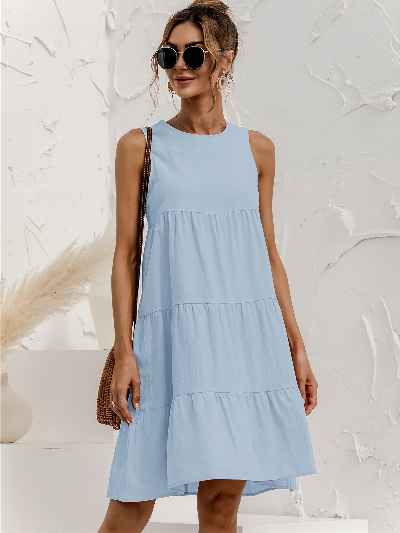 Selena - Tiered Tank Dress