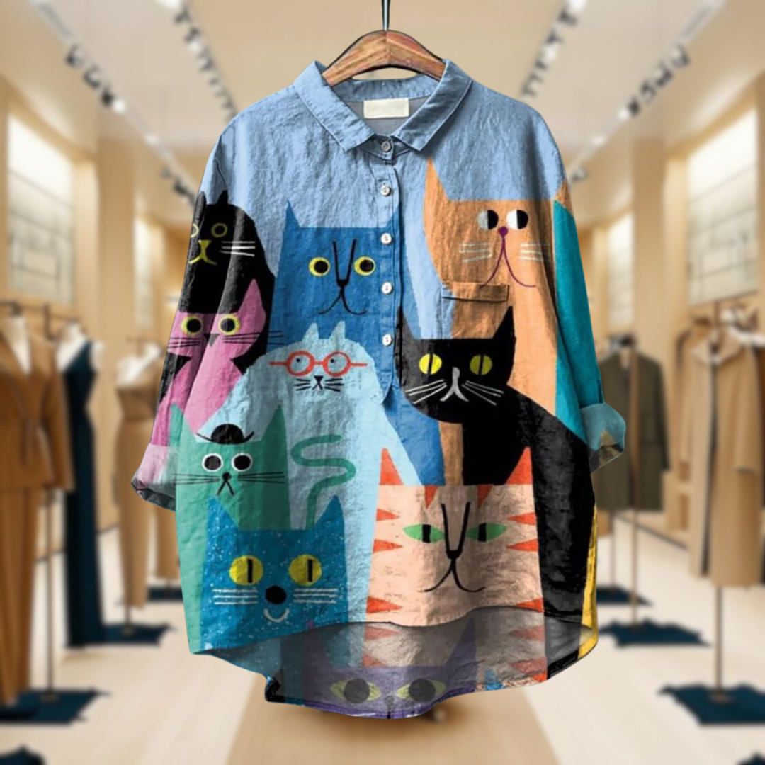 Banjo | Cat Art Shirt