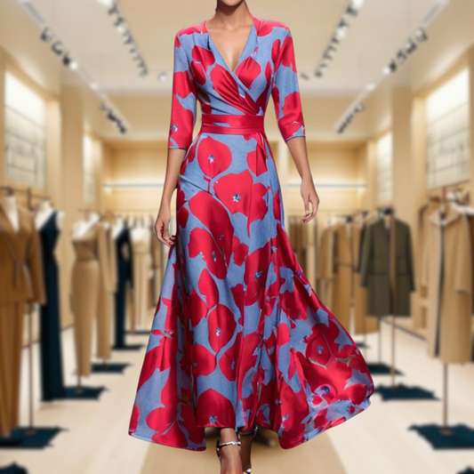Benita™ | V-Neck Dress Success