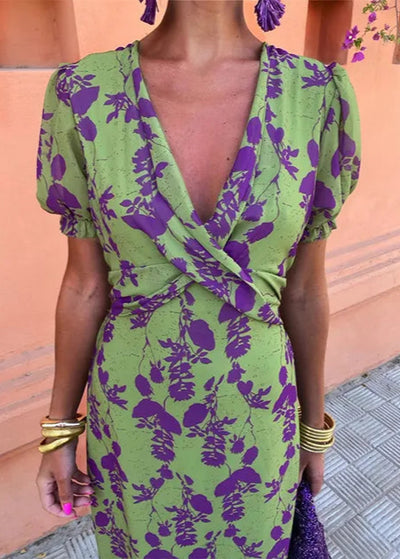 Mara™ | Pretty & Chic Floral Maxi Dress