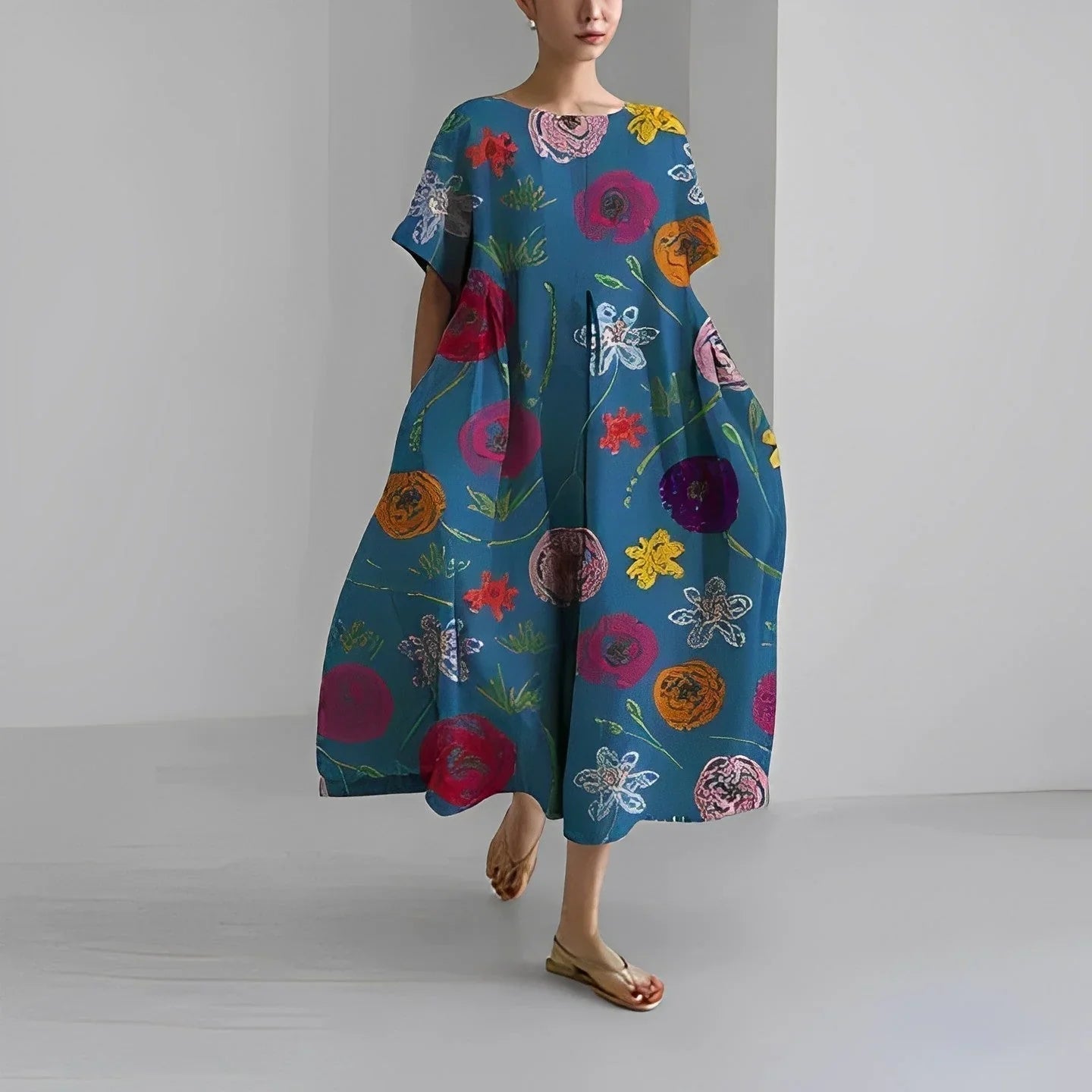 Lauren | Plus Size Boho Dress
