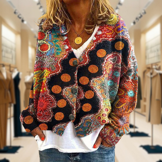 Linda™ Unique Multicolor Cardigan