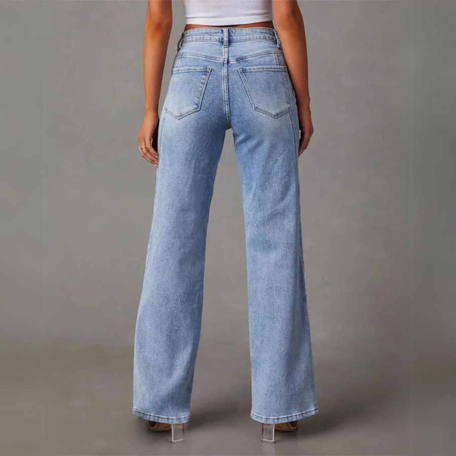 Novella | High-Waisted Wide Jeans