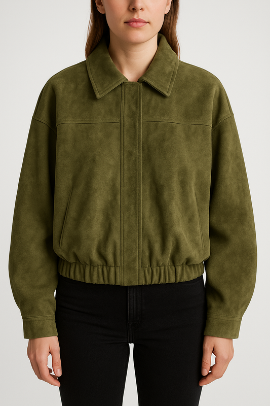 Georgina - Lightweight Suede Jacket