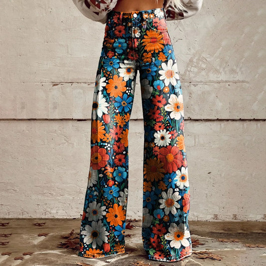 Lilia -  Boho Vintage Pants