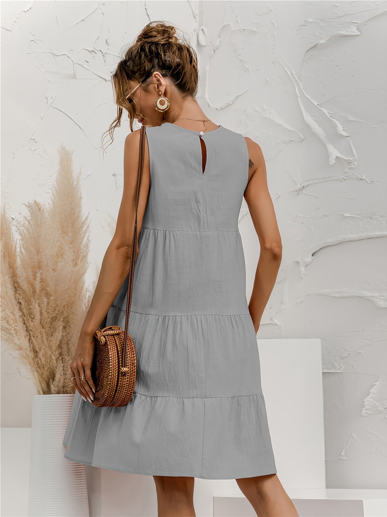 Selena - Tiered Tank Dress