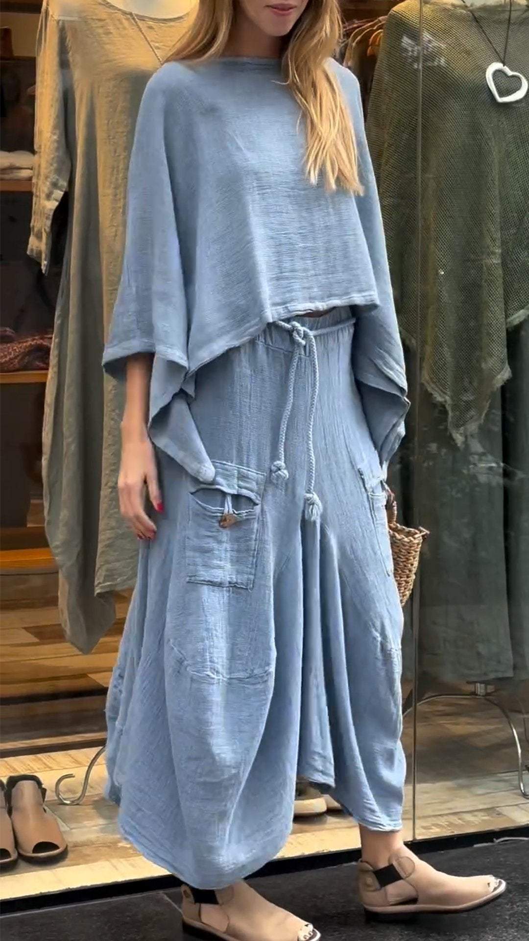 Mabel | Tummy Covering Two-Piece Set